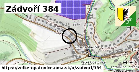 Zádvoří 384, Velké Opatovice