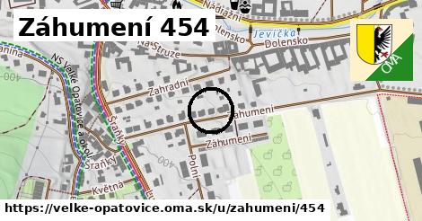 Záhumení 454, Velké Opatovice