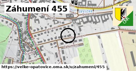 Záhumení 455, Velké Opatovice