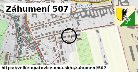 Záhumení 507, Velké Opatovice