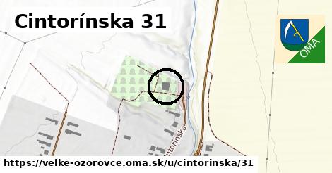 Cintorínska 31, Veľké Ozorovce