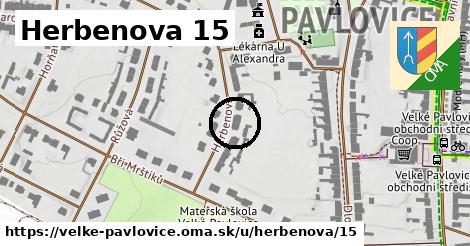 Herbenova 15, Velké Pavlovice