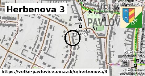 Herbenova 3, Velké Pavlovice
