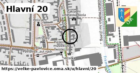 Hlavní 20, Velké Pavlovice