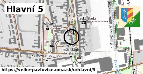 Hlavní 5, Velké Pavlovice