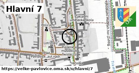 Hlavní 7, Velké Pavlovice