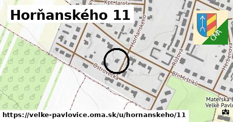 Horňanského 11, Velké Pavlovice