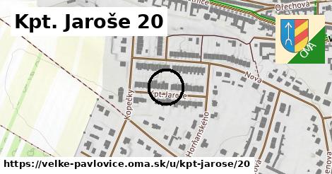 Kpt. Jaroše 20, Velké Pavlovice