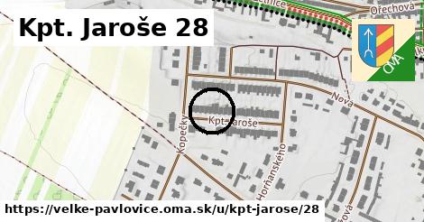 Kpt. Jaroše 28, Velké Pavlovice