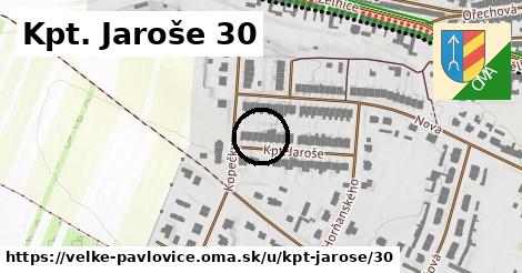 Kpt. Jaroše 30, Velké Pavlovice