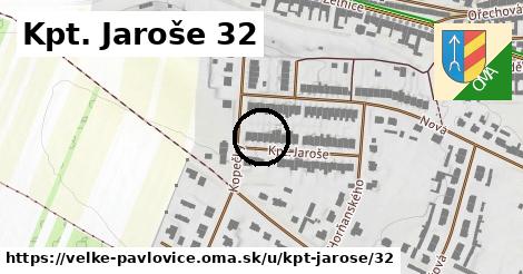 Kpt. Jaroše 32, Velké Pavlovice