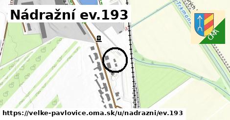 Nádražní ev.193, Velké Pavlovice