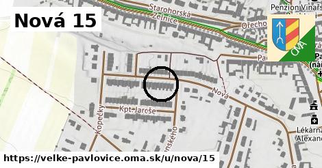 Nová 15, Velké Pavlovice