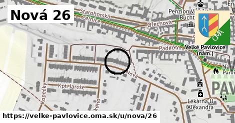 Nová 26, Velké Pavlovice