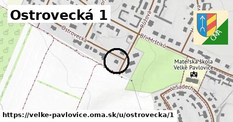 Ostrovecká 1, Velké Pavlovice