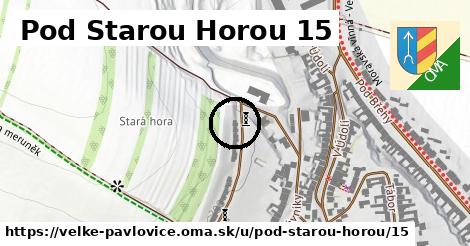 Pod Starou Horou 15, Velké Pavlovice