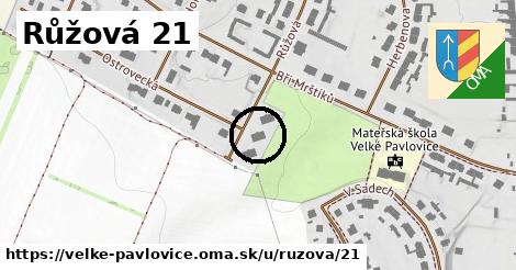 Růžová 21, Velké Pavlovice