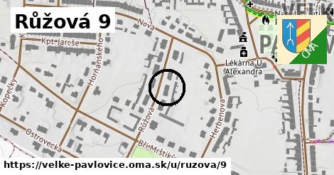 Růžová 9, Velké Pavlovice
