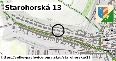Starohorská 13, Velké Pavlovice