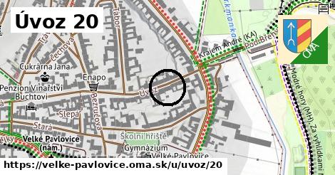 Úvoz 20, Velké Pavlovice