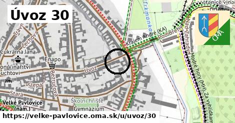 Úvoz 30, Velké Pavlovice