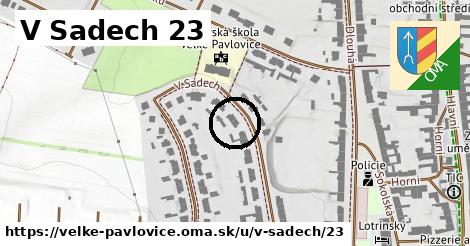 V Sadech 23, Velké Pavlovice