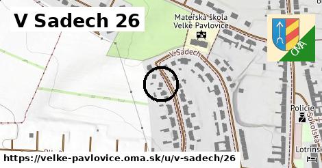 V Sadech 26, Velké Pavlovice