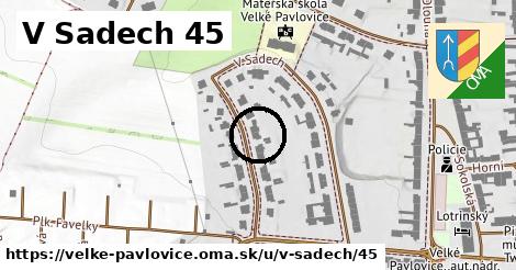 V Sadech 45, Velké Pavlovice