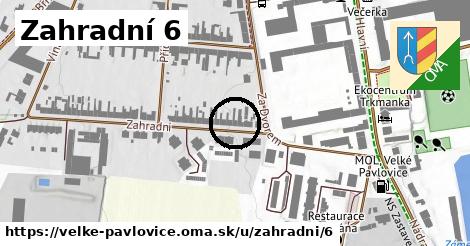 Zahradní 6, Velké Pavlovice