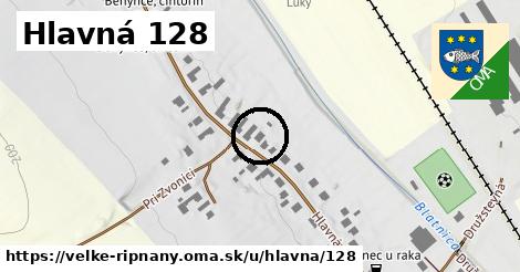 Hlavná 128, Veľké Ripňany