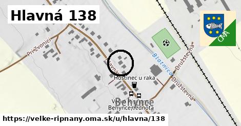 Hlavná 138, Veľké Ripňany