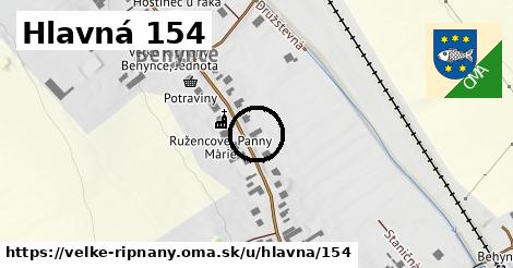 Hlavná 154, Veľké Ripňany