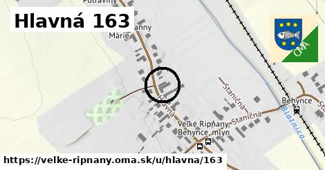 Hlavná 163, Veľké Ripňany