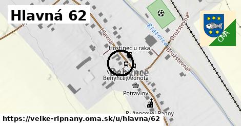 Hlavná 62, Veľké Ripňany