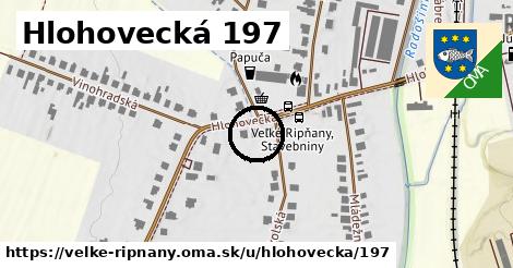 Hlohovecká 197, Veľké Ripňany