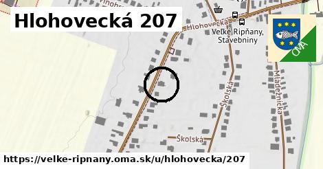 Hlohovecká 207, Veľké Ripňany