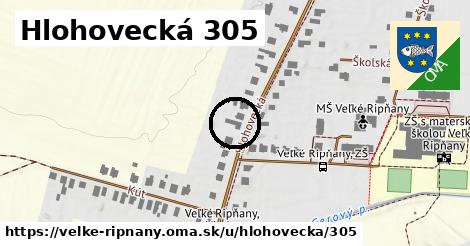 Hlohovecká 305, Veľké Ripňany