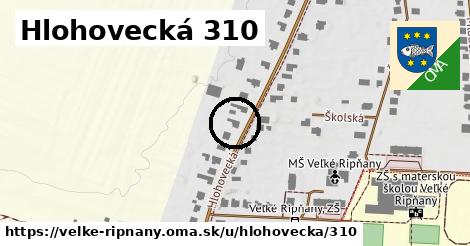 Hlohovecká 310, Veľké Ripňany