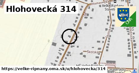 Hlohovecká 314, Veľké Ripňany