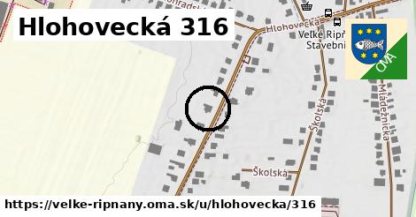 Hlohovecká 316, Veľké Ripňany