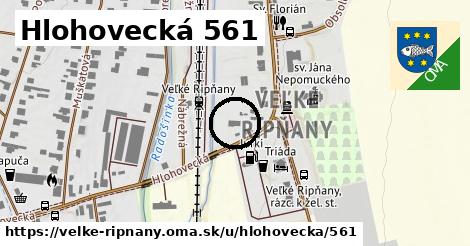 Hlohovecká 561, Veľké Ripňany