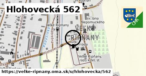 Hlohovecká 562, Veľké Ripňany