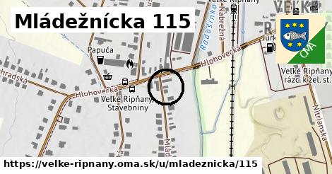 Mládežnícka 115, Veľké Ripňany