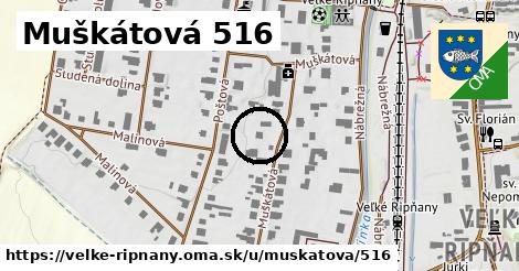 Muškátová 516, Veľké Ripňany