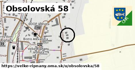 Obsolovská 58, Veľké Ripňany