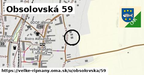 Obsolovská 59, Veľké Ripňany