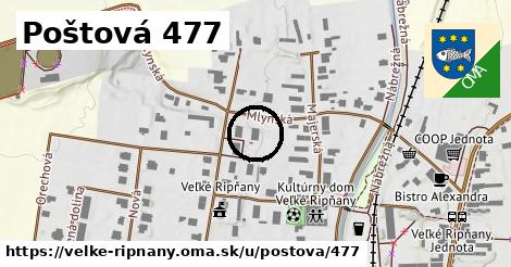 Poštová 477, Veľké Ripňany