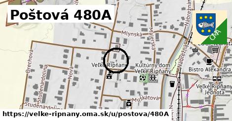 Poštová 480A, Veľké Ripňany