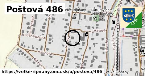 Poštová 486, Veľké Ripňany