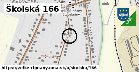 Školská 166, Veľké Ripňany